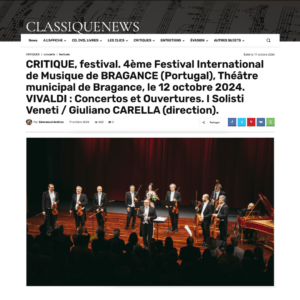 Read more about the article Classique News