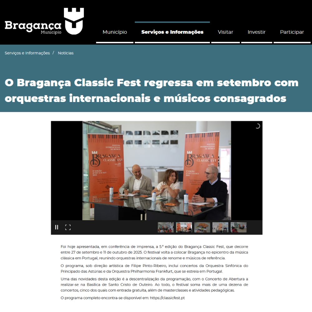You are currently viewing Notícia Municipio Bragança 2025