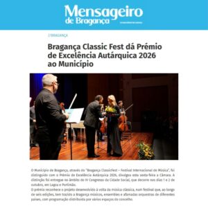 Read more about the article Mensageiro de Bragança 2026