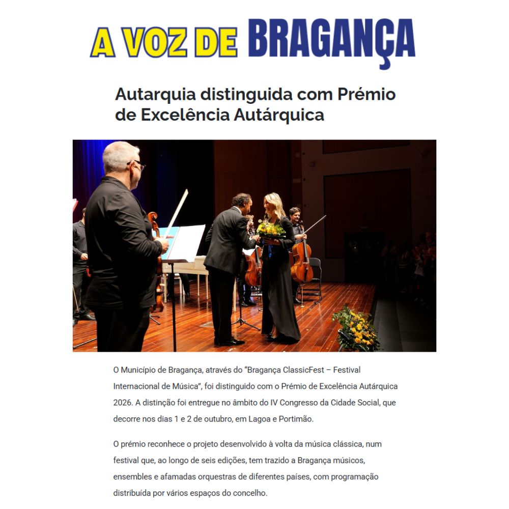 You are currently viewing A Voz de Bragança 2026